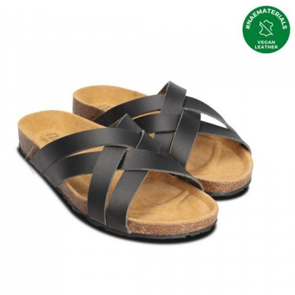 Brand New NAE Vegan Leather Sandals - Picture 1 of 3